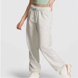 Victoria's Secret Pink Ivy Fleece Campus High Rise Sweatpants Joggers Large